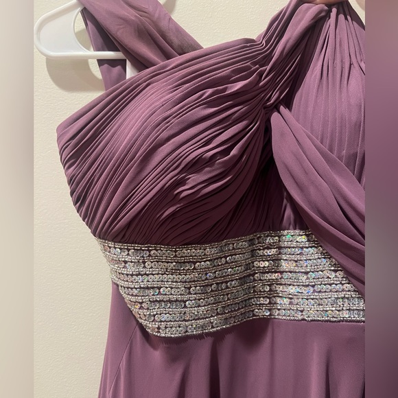 Boubou One-Shoulder Lavender Formal Dress - Picture 4 of 6